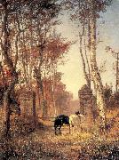 In the Park- The Village of Veules in Normandy, Polenov, Vasily